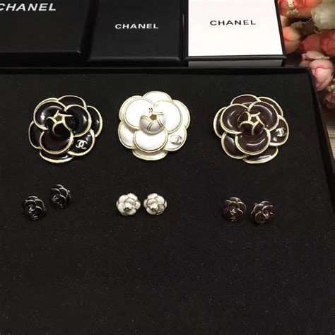 chanel camellia flower brooch.